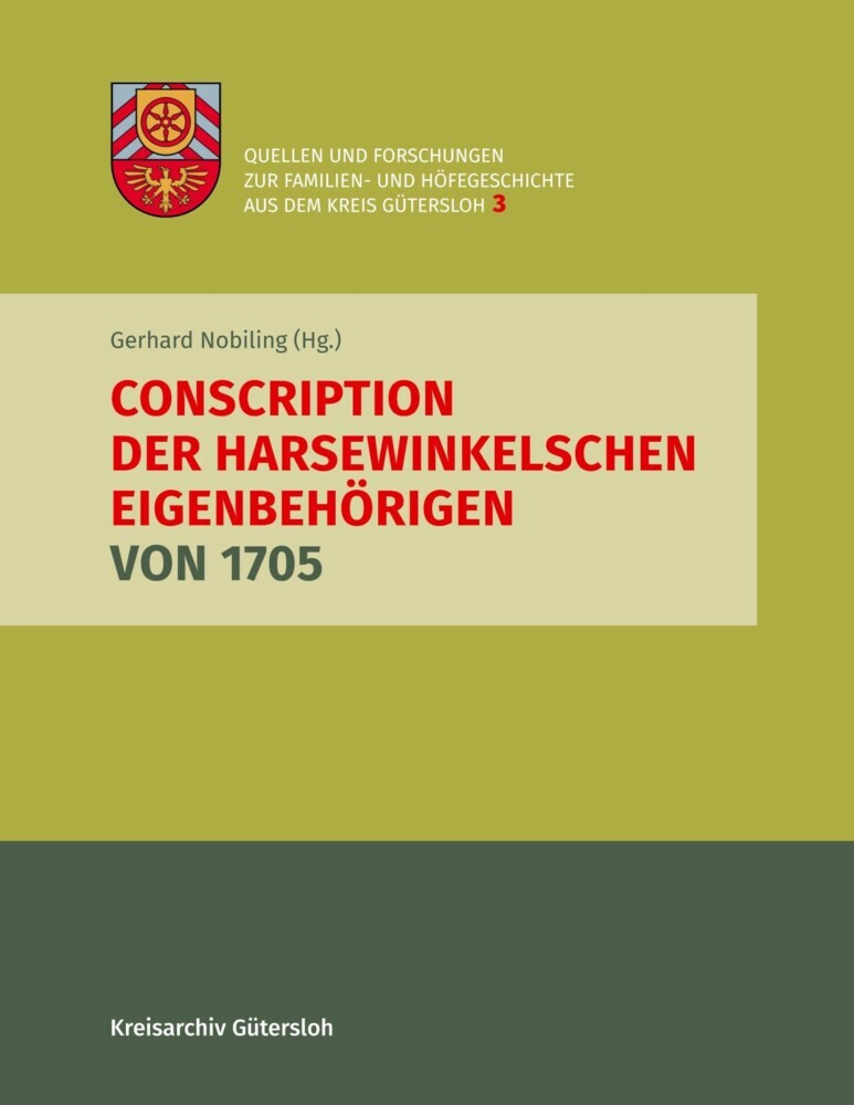 Conscription der Harsewinkelschen Eigenbehörigen von 1705 main product photo