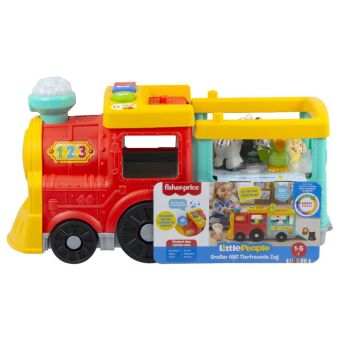 Fisher-Price Little People ABC Zug inkl. Tierfreunde Figuren