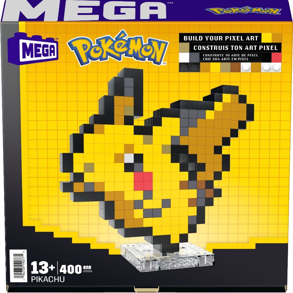 MEGA Pokémon Pikachu Pixel Art main product photo