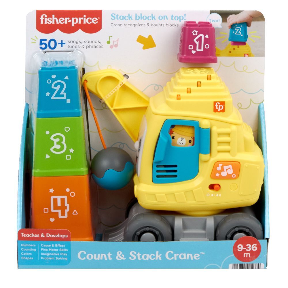 Fisher-Price Count & Stack Crane main product photo