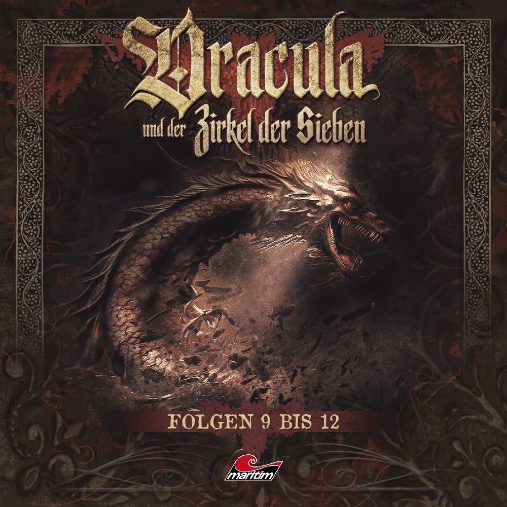 Dracula und der Zirkel der Sieben. Folge.9-12, 4 Audio-CD main product photo