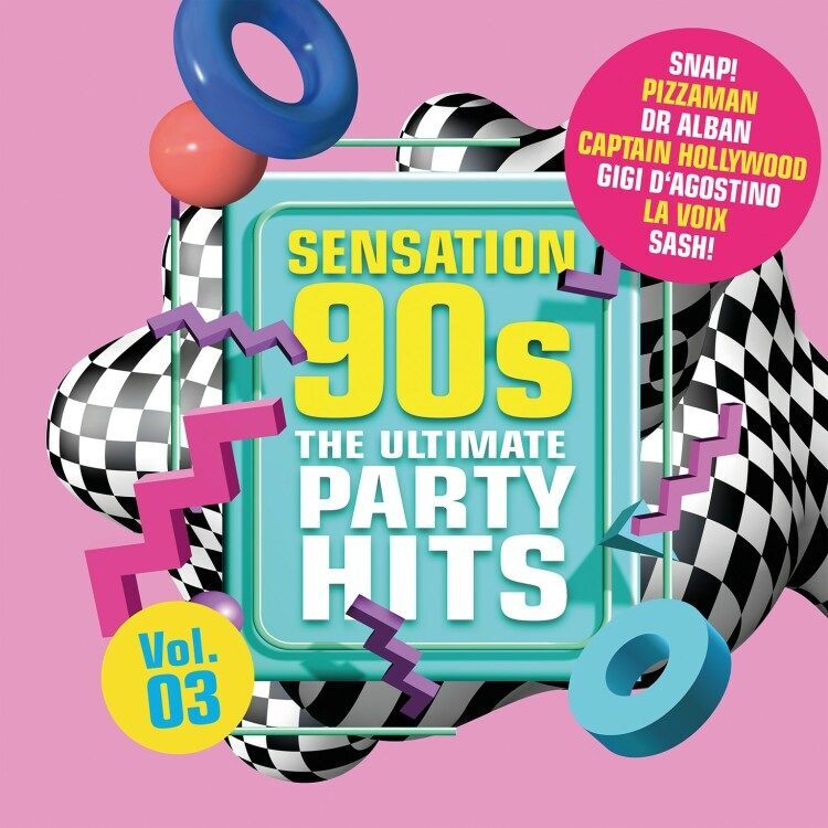Sensations 90s. Vol.3, 2 Audio-CDs main product photo