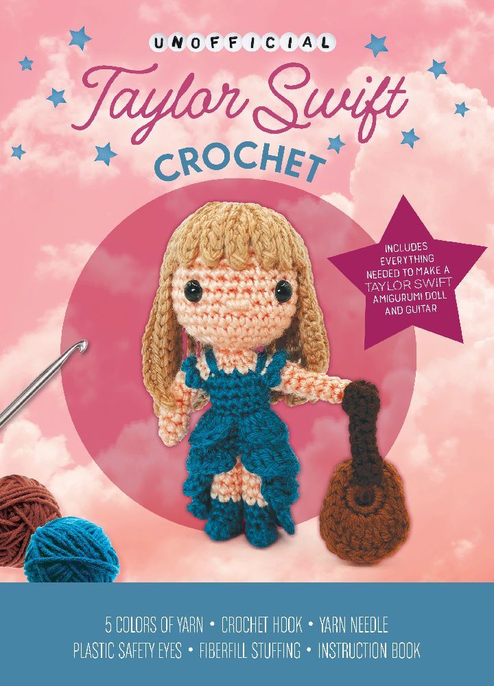 Unofficial Taylor Swift Book and Crochet Kit main product photo