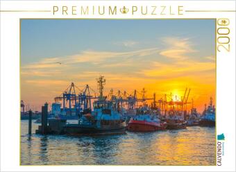 CALVENDO Puzzle Hafenschlepper | 2000 Teile Lege-Größe 90x67cm Foto-Puzzle für glückliche Stunden