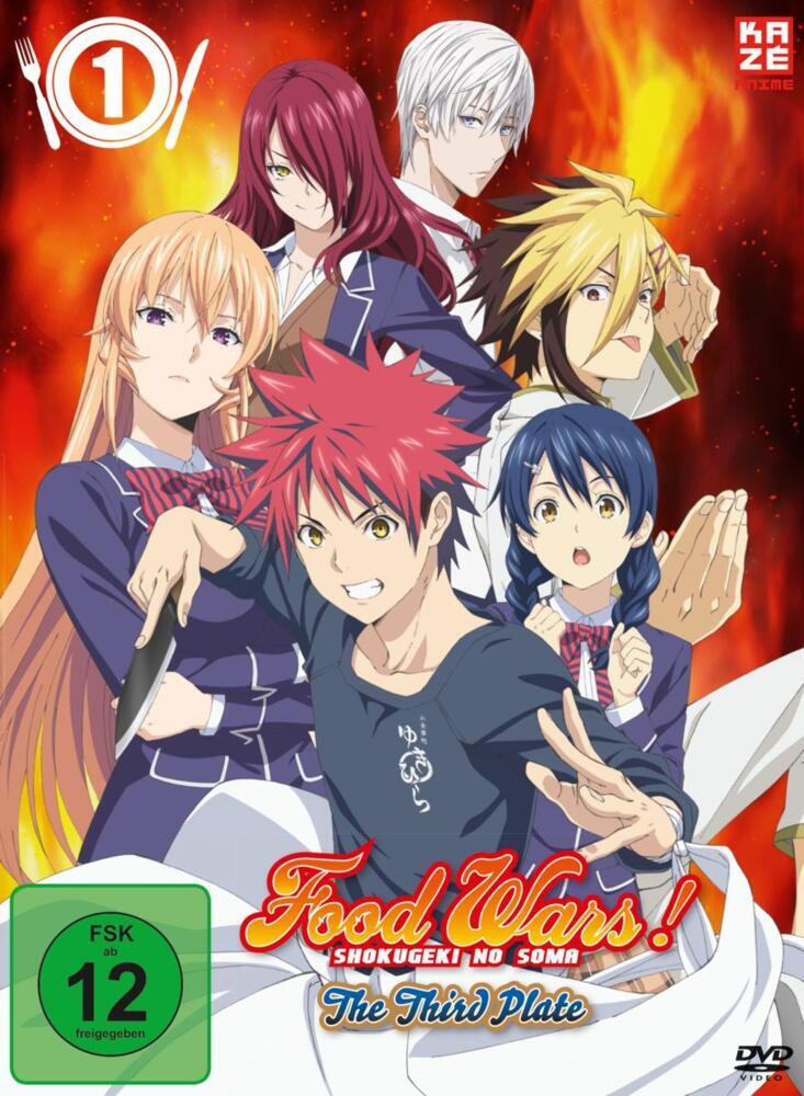 Food Wars! The Third Plate. Staffel.3.1, 1 DVD main product photo