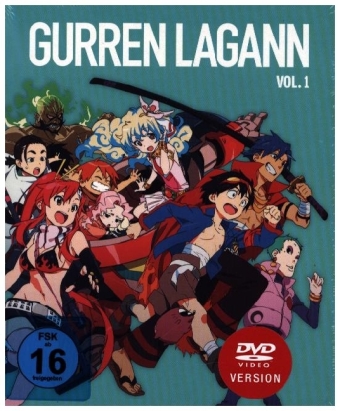 Gurren Lagann. Vol.1, 2 DVD