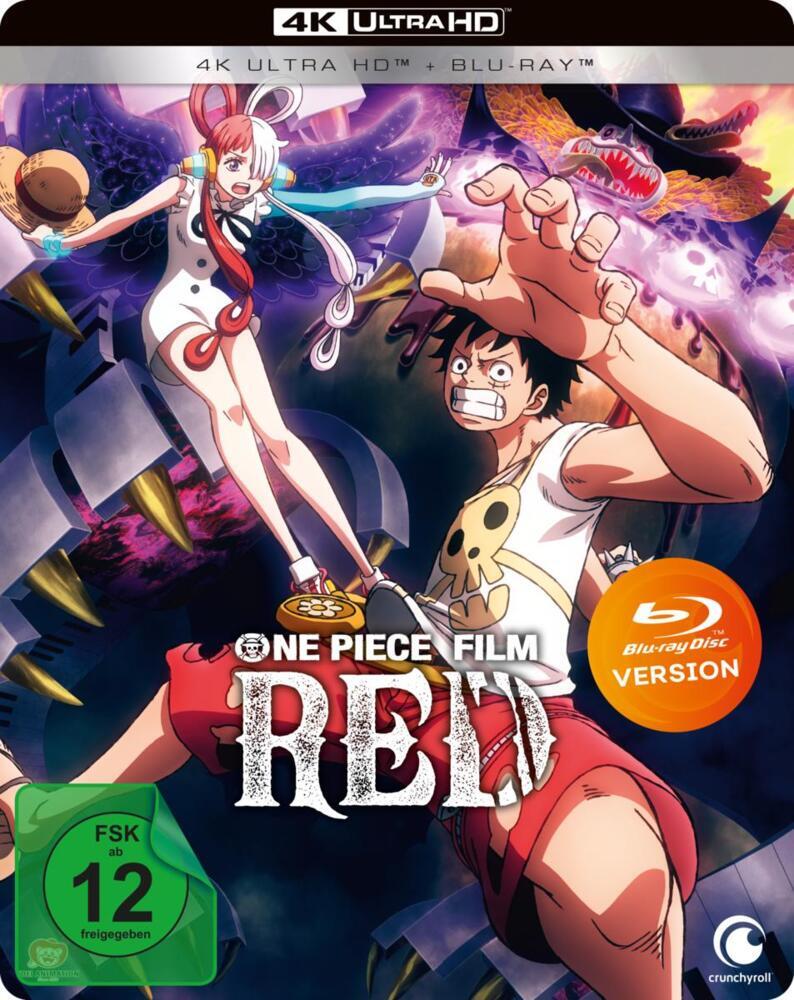 One Piece: Red - 14. Film. Film.14, 1 4K UHD-Blu-ray + 2 Blu-ray (Steelbook) main product photo
