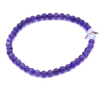 Amethyst Schutzengel Edelsteinarmband Kinder in Geschenkbox
