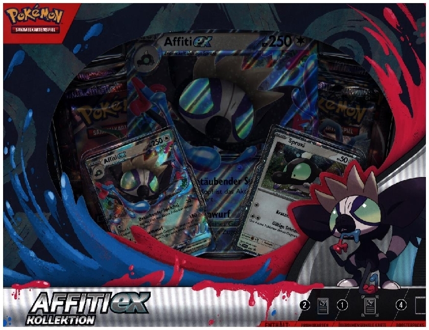 Pokémon (Sammelkartenspiel), PKM Affiti-EX Kollektion main product photo