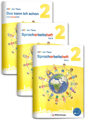 ABC der Tiere 2 Neubearbeitung - Spracharbeitsheft, 3 Teile