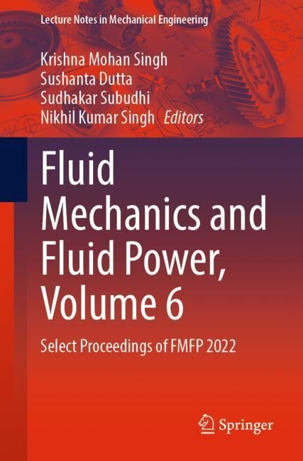Fluid Mechanics and Fluid Power, Volume 6 main product photo
