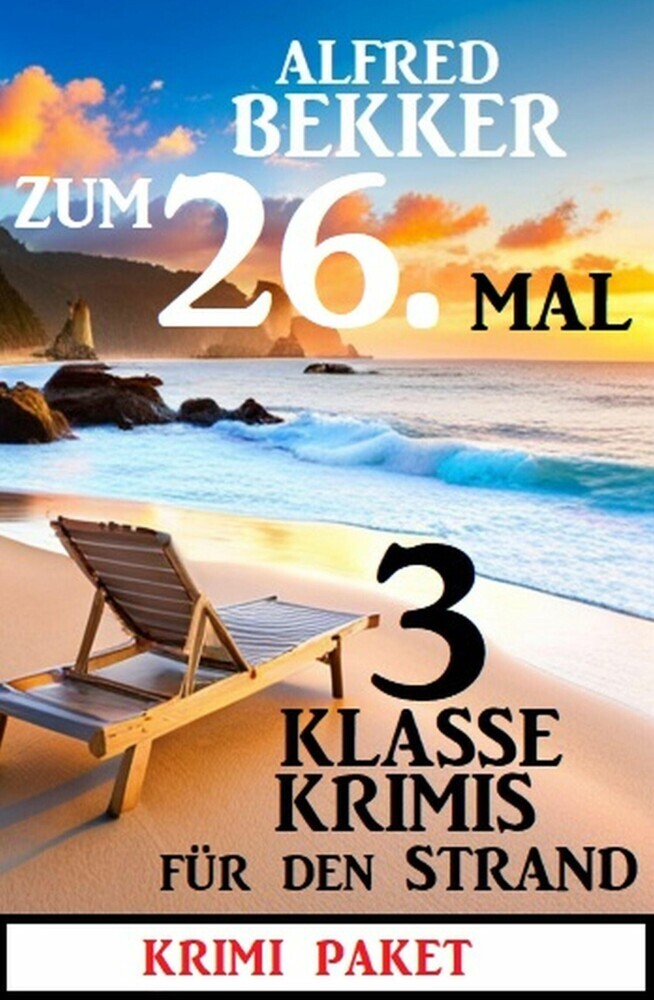 Zum 26. Mal 3 klasse Krimis für den Strand main product photo