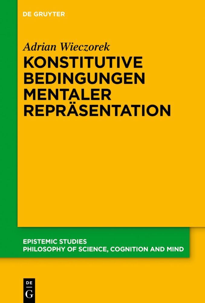Konstitutive Bedingungen mentaler Repräsentation main product photo