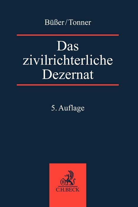 Das zivilrichterliche Dezernat main product photo