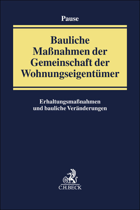 Bauliche Maßnahmen der Gemeinschaft der Wohnungseigentümer main product photo
