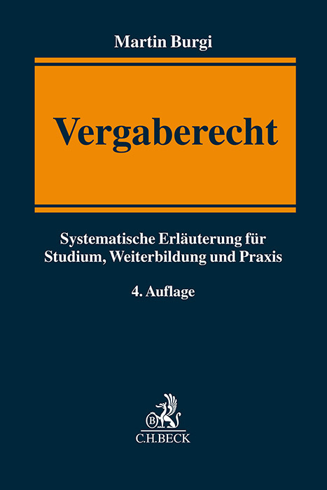 Vergaberecht main product photo