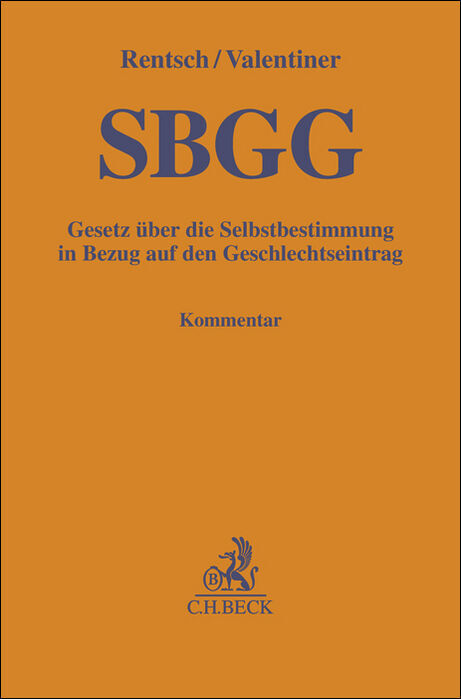 Gesetz über die Selbstbestimmung in Bezug auf den Geschlechtseintrag main product photo