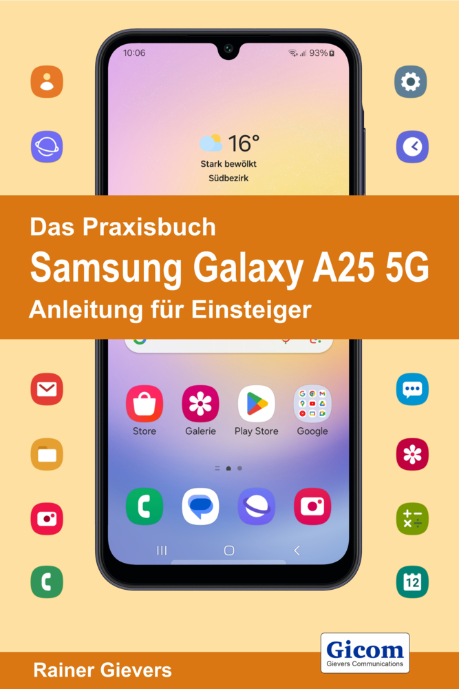Das Praxisbuch Samsung Galaxy A25 5G - Anleitung für Einsteiger main product photo