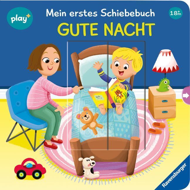 Play+ Mein erstes Schiebebuch Gute Nacht - ab 18 Monate main product photo