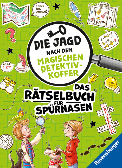 Die Jagd nach dem magischen Detektivkoffer: Das Rätselbuch für Spürnasen main product photo