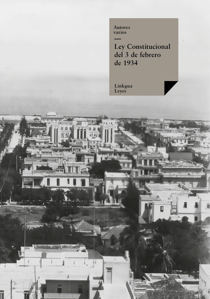 Ley Constitucional del 3 de febrero de 1934 main product photo