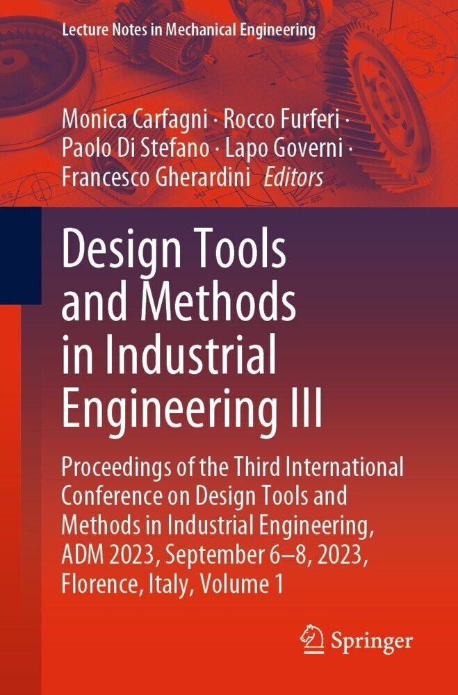 Design Tools and Methods in Industrial Engineering III main product photo