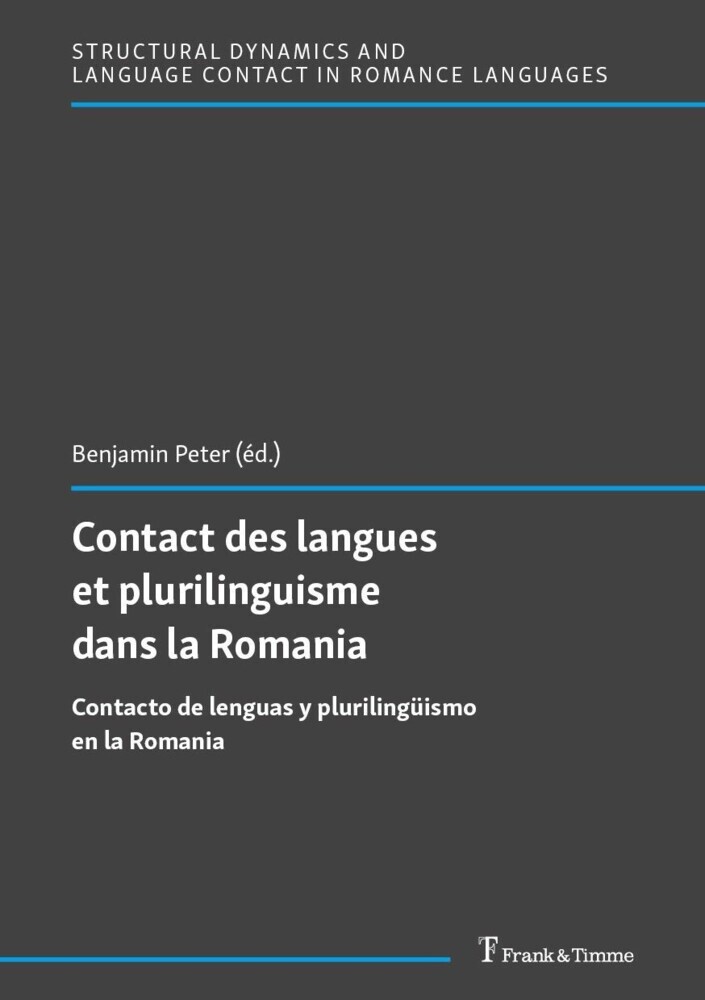 Contact des langues et plurilinguisme dans la Romania main product photo