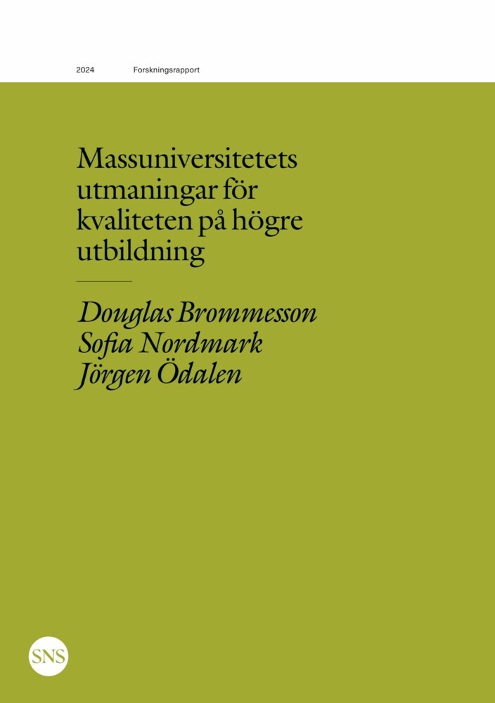 Massuniversitetets utmaningar för kvaliteten på högre utbildning main product photo