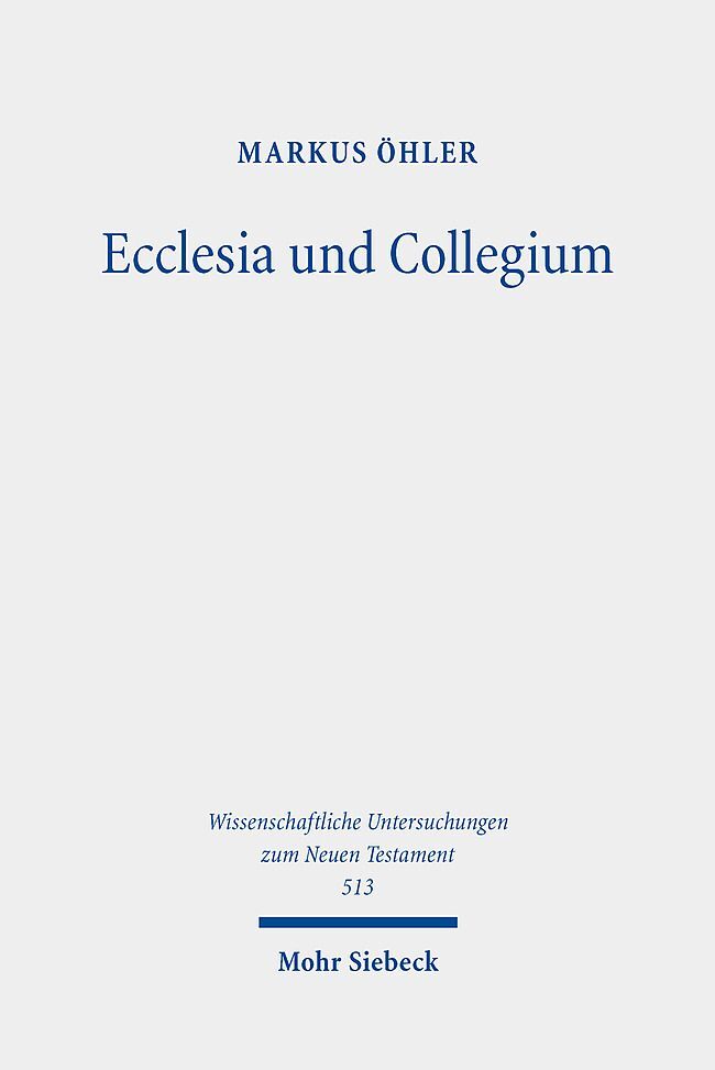 Ecclesia und Collegium main product photo