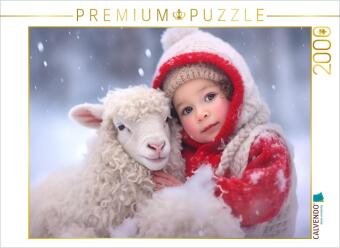 CALVENDO Puzzle Winterwärme | 2000 Teile Lege-Größe 90x67cm...