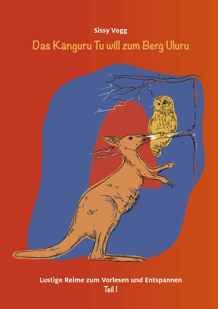 Das Känguru Tu will zum Berg Uluru main product photo