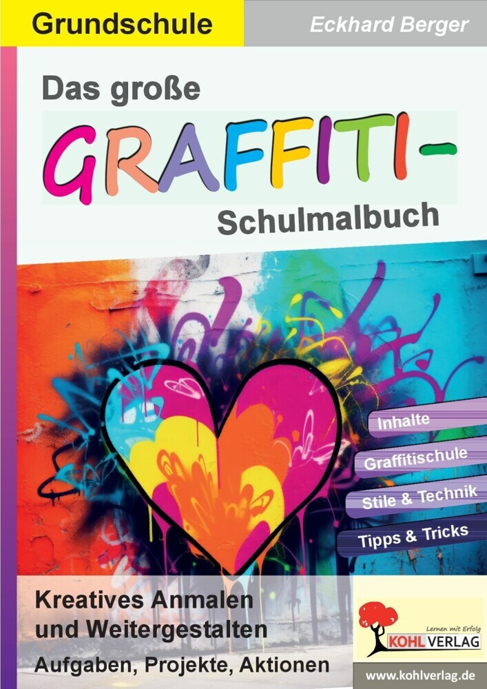 Das große Graffiti-Schulmalbuch / Grundschule main product photo