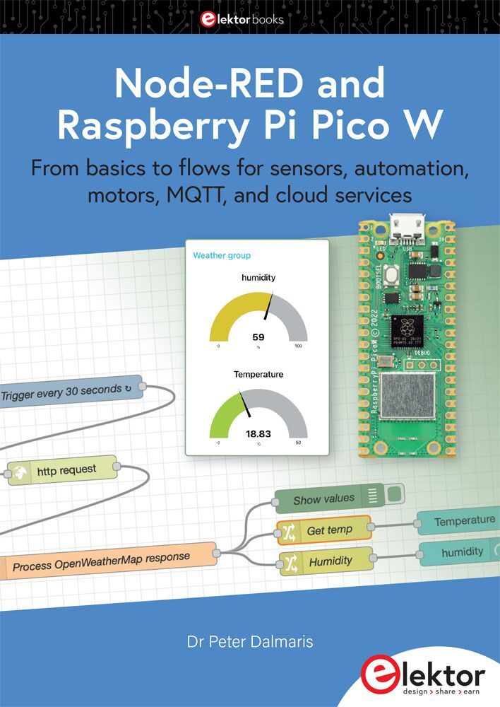 Node-RED and Raspberry Pi Pico W main product photo