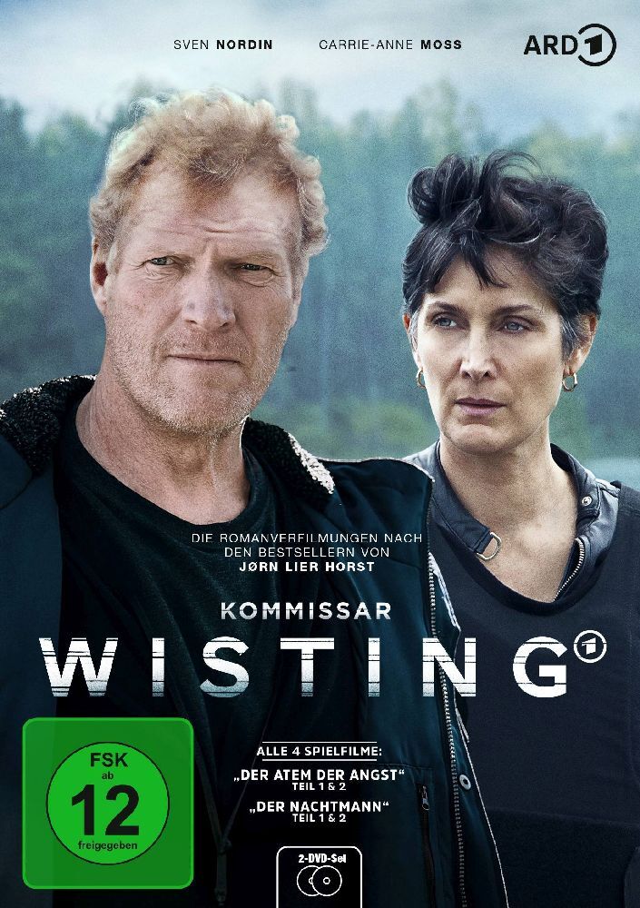 Kommissar Wisting - Der Atem der Angst (1+2), Der Nachtmann (1+2), 2 DVD main product photo