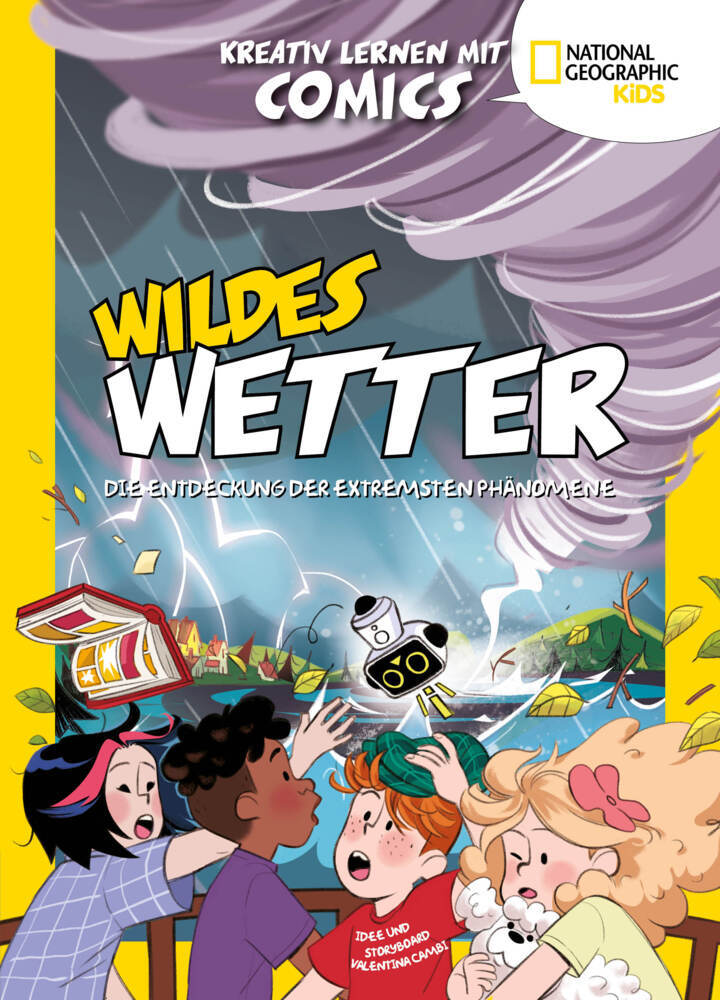 Wildes Wetter. Entdecke die extremsten Phänomene (Kreativ lernen mit Comics) main product photo