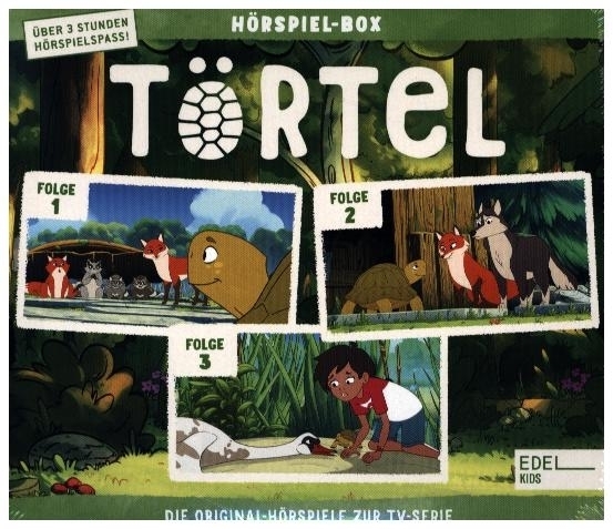 Törtel Hörspiel-Box,Folge 1-3. Folge.1-3, 3 Audio-CD main product photo
