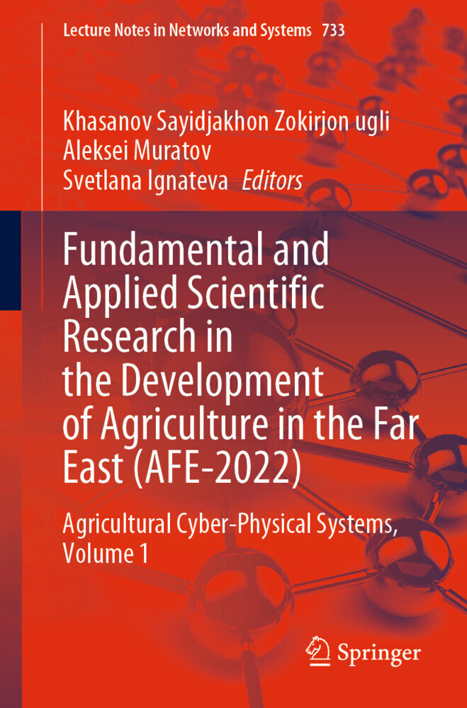Fundamental and Applied Scientific Research in the Development of Agriculture in the Far East (AFE-2022) main product photo