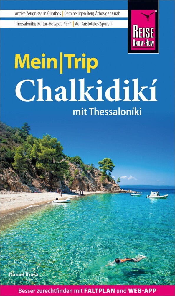 Reise Know-How MeinTrip Chalkidikí mit Thessaloníki main product photo