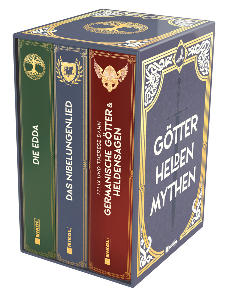 Götter - Helden - Mythen: 3 Bände im Schuber, 3 Teile main product photo