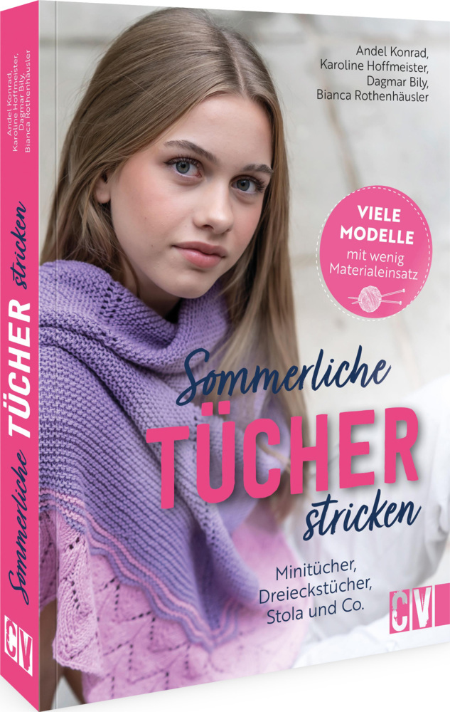 Sommerliche Tücher stricken main product photo