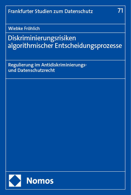 Diskriminierungsrisiken algorithmischer Entscheidungsprozesse main product photo