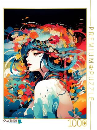 CALVENDO Puzzle Sakura | 1000 Teile Lege-Größe 64x48cm Foto-...