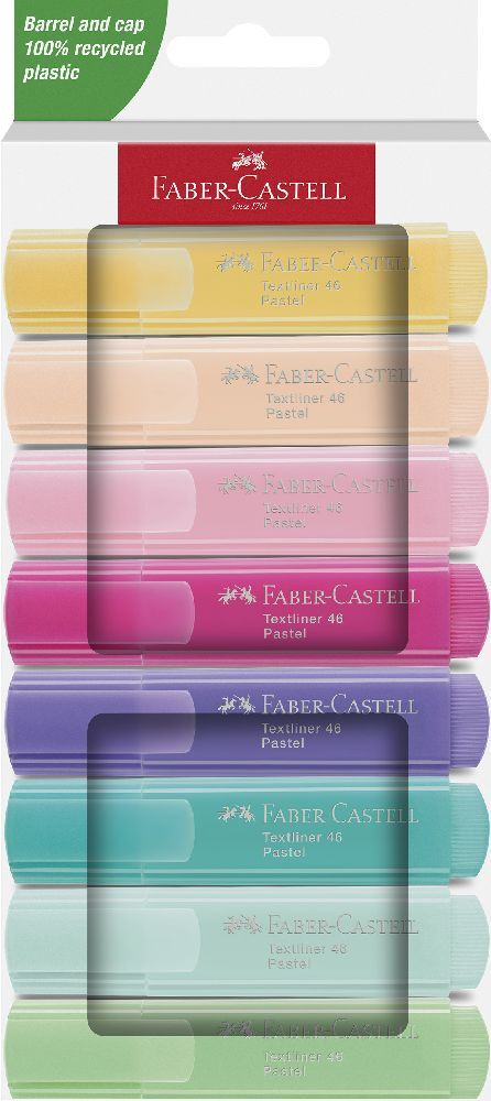 Textmarker TL 46 Pastell 8er Kartonetui main product photo