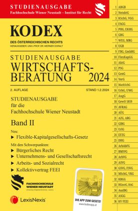 KODEX Wirtschaftsberatung 2024 Band II - inkl. App