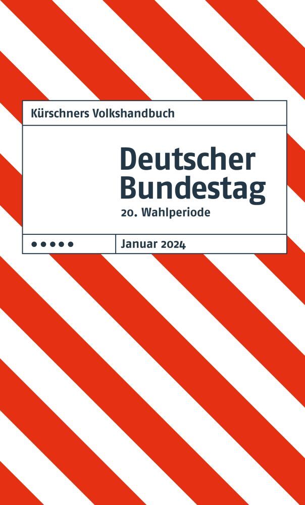 Kürschners Volkshandbuch Deutscher Bundestag main product photo