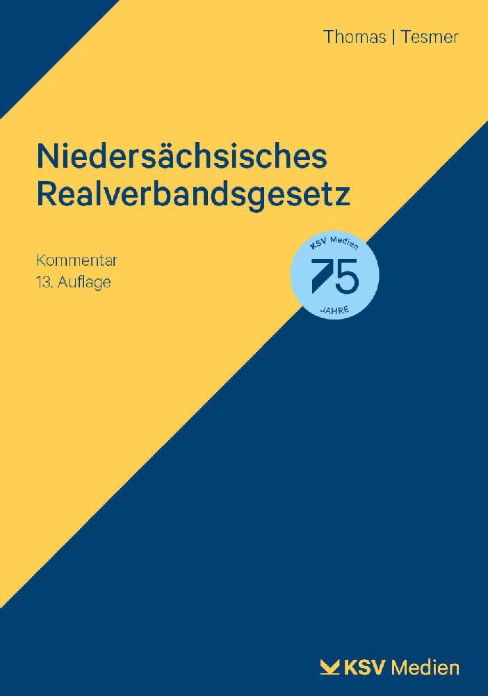 Niedersächsisches Realverbandsgesetz main product photo