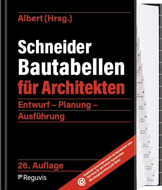 Schneider - Bautabellen für Architekten main product photo