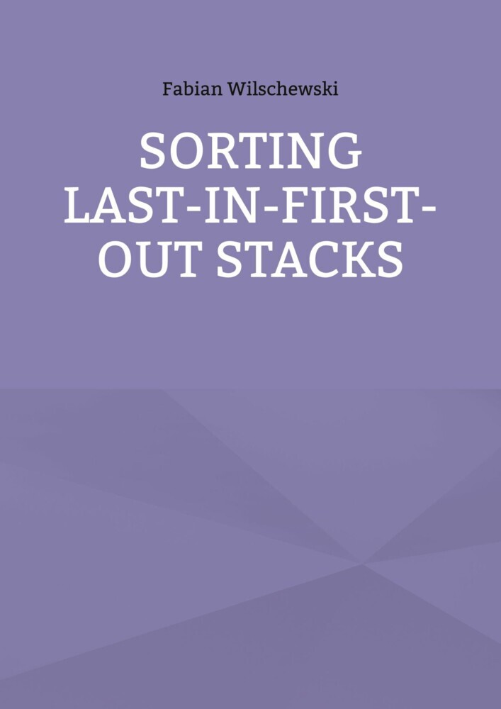 Sorting Last-In-First-Out Stacks main product photo