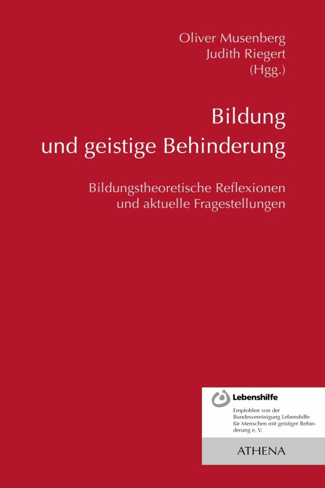Bildung und geistige Behinderung main product photo