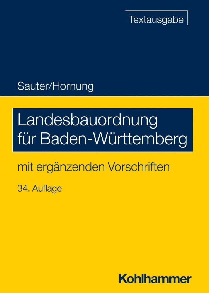 Landesbauordnung für Baden-Württemberg main product photo